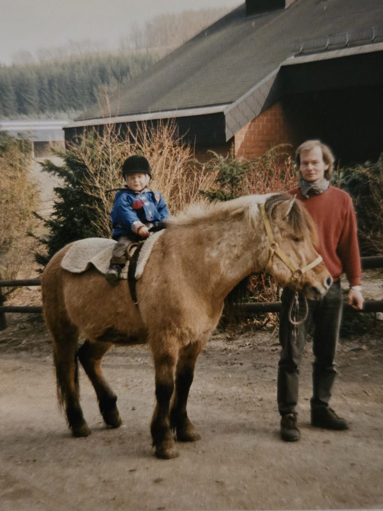 Mit 2 Jahren mit meinem Vater unterwegs